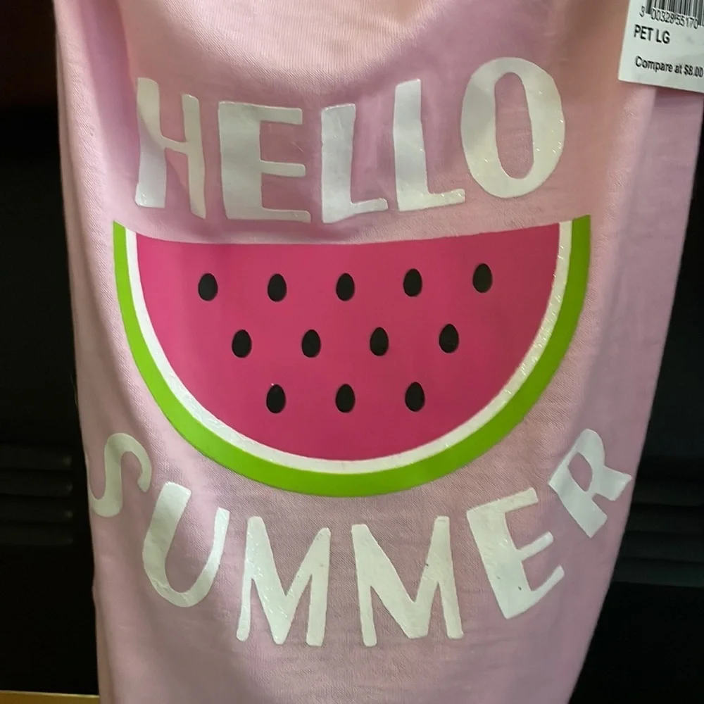Hello summer puppy dress
